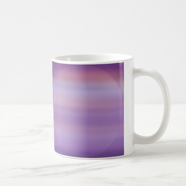 Taza De Café Mugre de luna morada (Derecha)