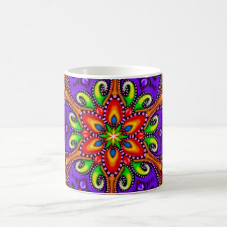 Taza De Café Mugre de Mandala 6
