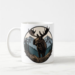 Taza De Café Mugre de montaña de Moose