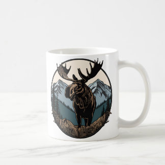 Taza De Café Mugre de montaña de Moose