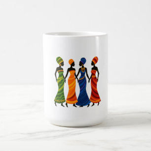 Taza De Café Mugre de mujeres africanas