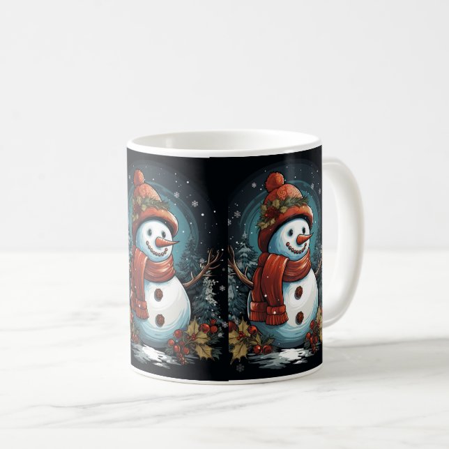 Taza De Café mugre de nieve (Anverso derecho)