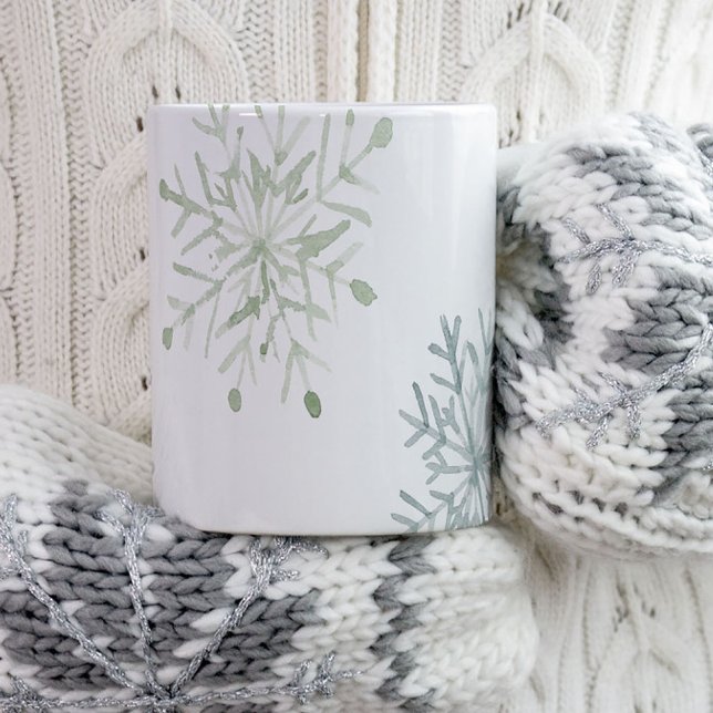 Taza De Café Mugre de nieve acuarela (Subido por el creador)