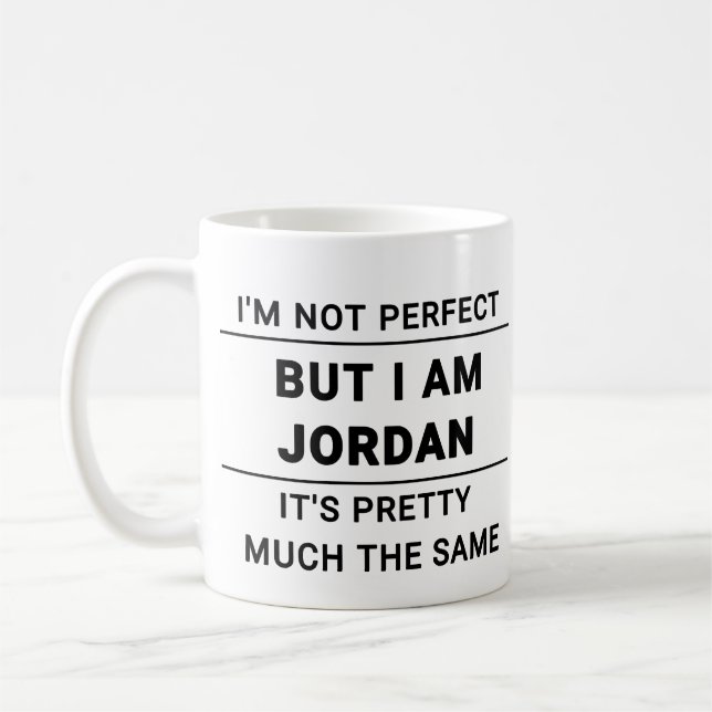 Taza De Café Mugre de nombre personalizado (Izquierda)