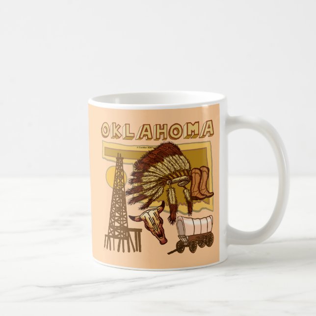 Taza De Café Mugre de Oklahoma (Derecha)