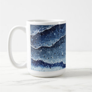 Taza De Café Mugre de olas de agua