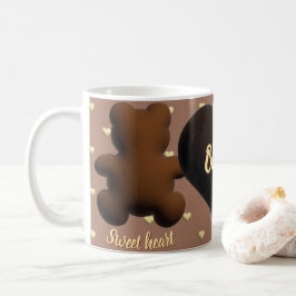 Taza De Café Mugre de oso de chocolate