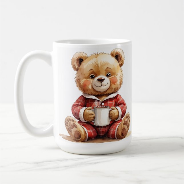 Taza De Café Mugre de oso de peluche (Izquierda)