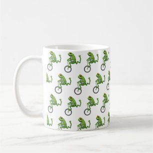 Taza De Café Mugre de patrón de rana de pierna Stanky