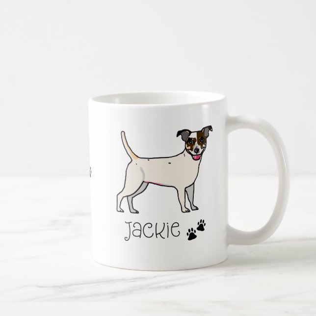 Taza De Café Mugre de perro de Jackie (Derecha)