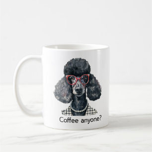 Taza De Café Mugre de perro para el amante del perro.