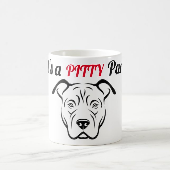 Taza De Café Mugre de Pitbull (Centro)