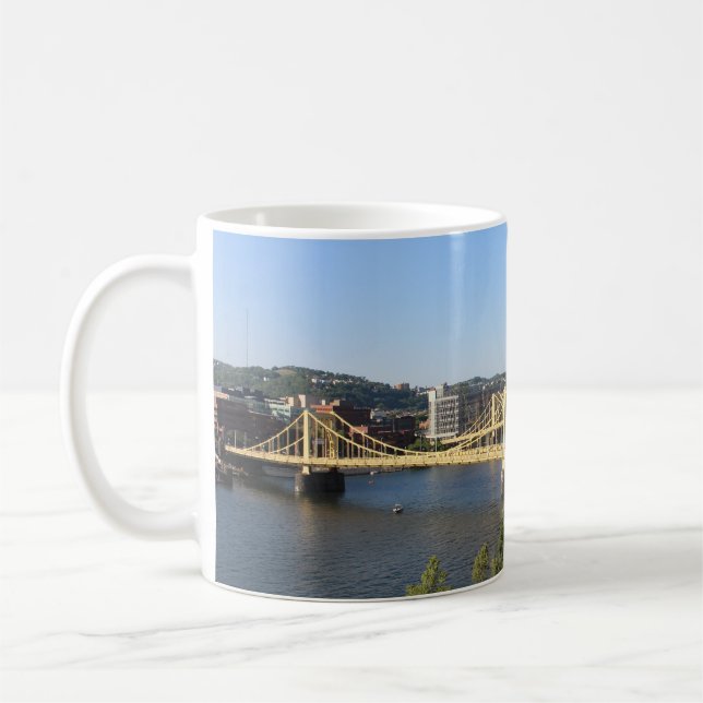 Taza De Café Mugre de Pittsburgh (Izquierda)