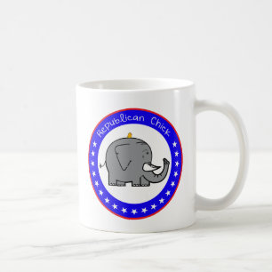 Taza De Café mugre de pollo republicano