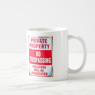 Taza De Café mugre de propiedad privada