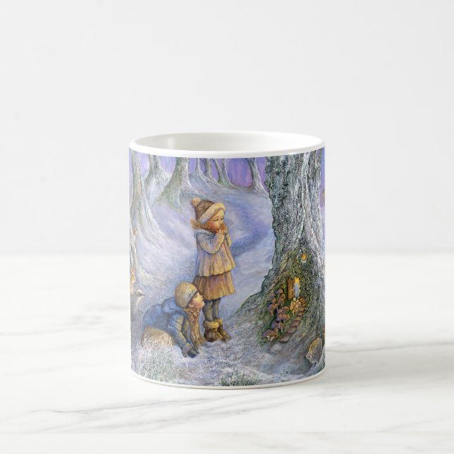 Taza De Café Mugre de puerta de hadas (Centro)