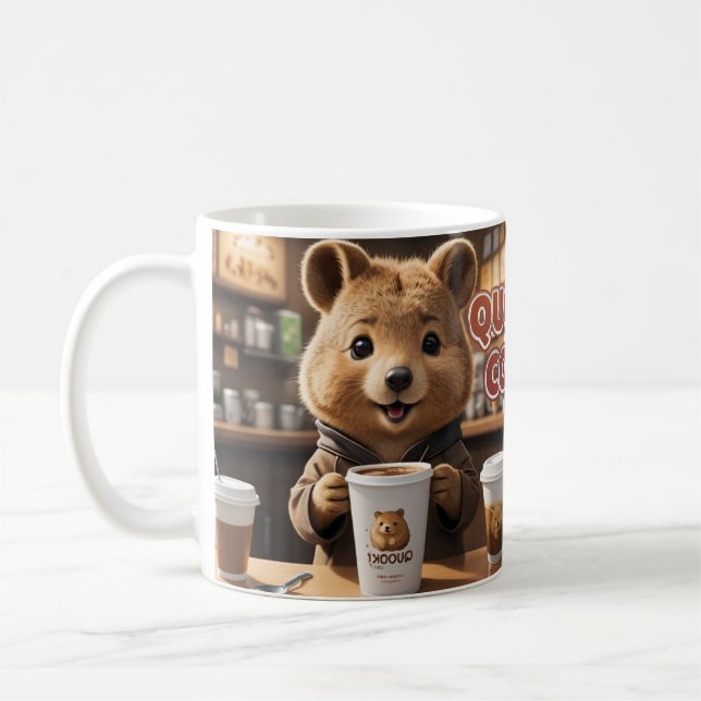 Taza De Café Mugre de Quokka (Izquierda)