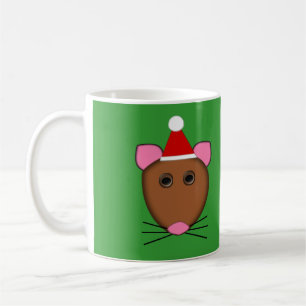 Taza De Café Mugre de ratón navideño