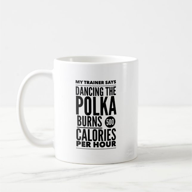 Taza De Café mugre de regalo de entrenador personal divertido (Izquierda)
