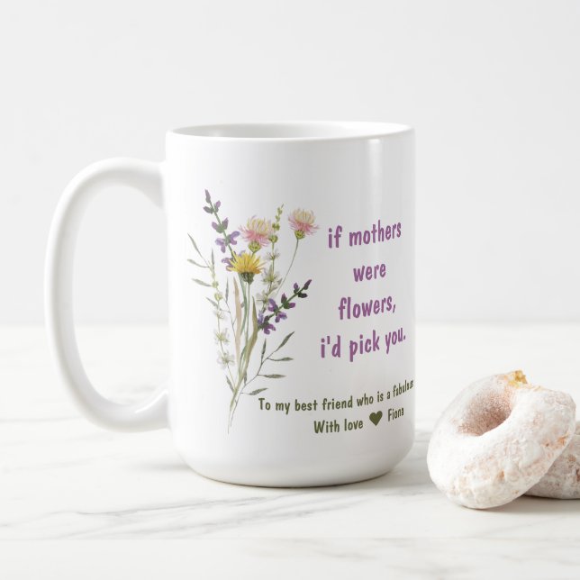 Taza De Café Mugre de regalo de la madre (Con donut)