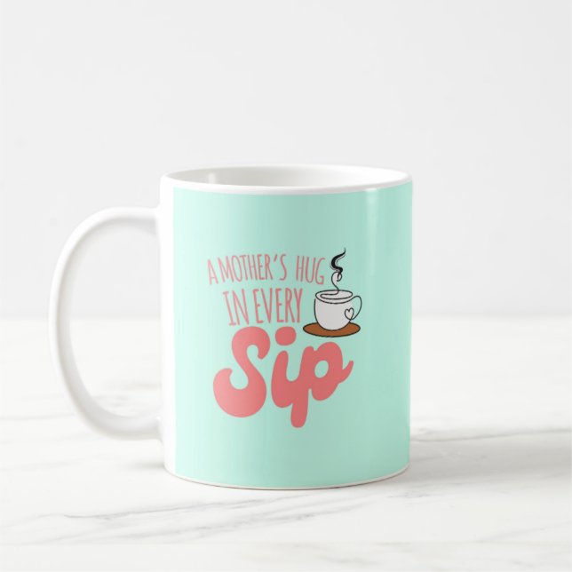 Taza De Café Mugre de regalo del Día de la Madre (Izquierda)