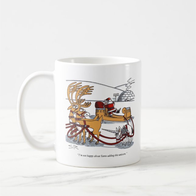 Taza De Café Mugre de reno de Unicorn (Izquierda)