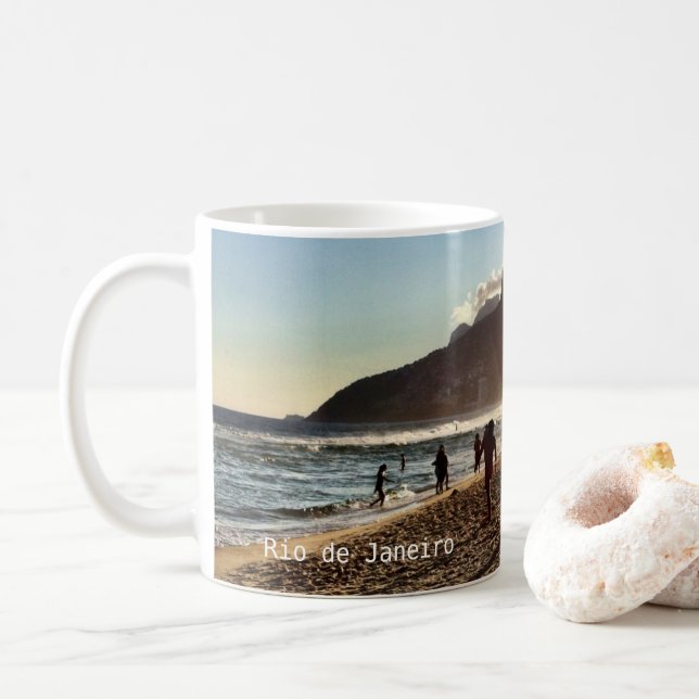 Taza De Café Mugre de Río de Janeiro (Con donut)