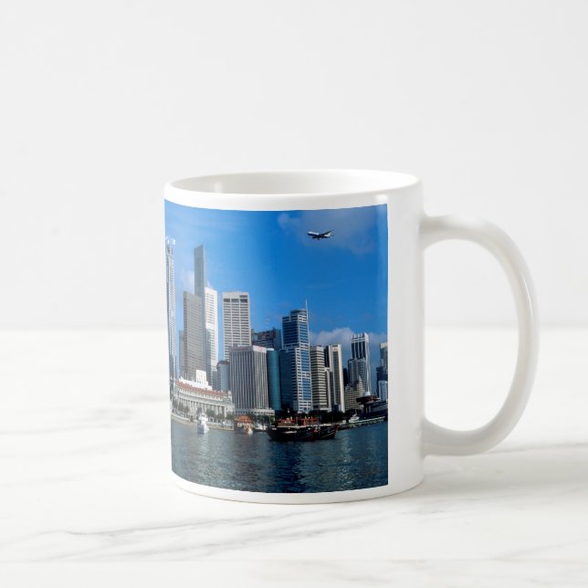 Taza De Café Mugre de Singapur (Derecha)