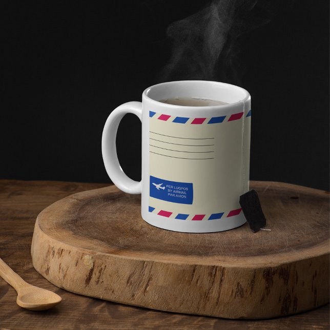 Taza De Café Mugre de sobre de Airmail (Subido por el creador)