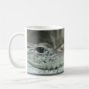 Taza De Café Mugre de sonrisa de cocodrilo