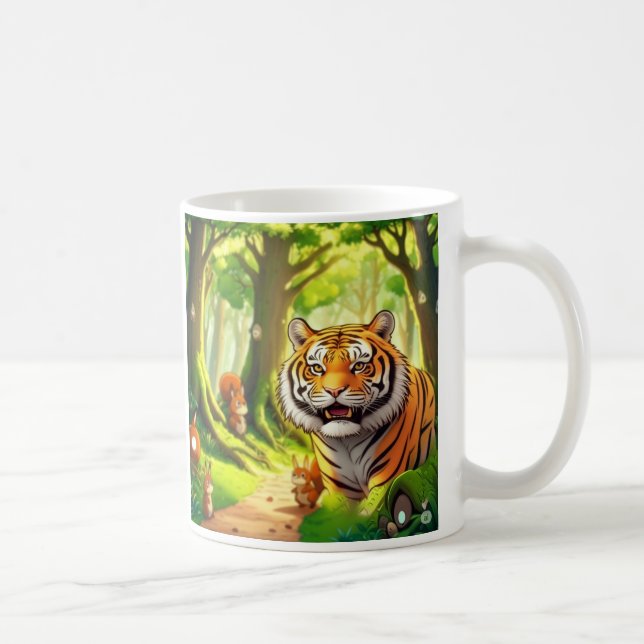 Taza De Café Mugre de tendencia Ghibli (Derecha)