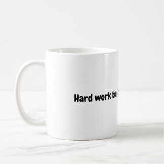 Taza De Café Mugre de trabajo duro