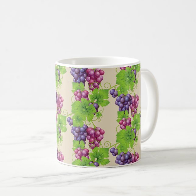 Taza De Café Mugre de uvas (Anverso derecho)