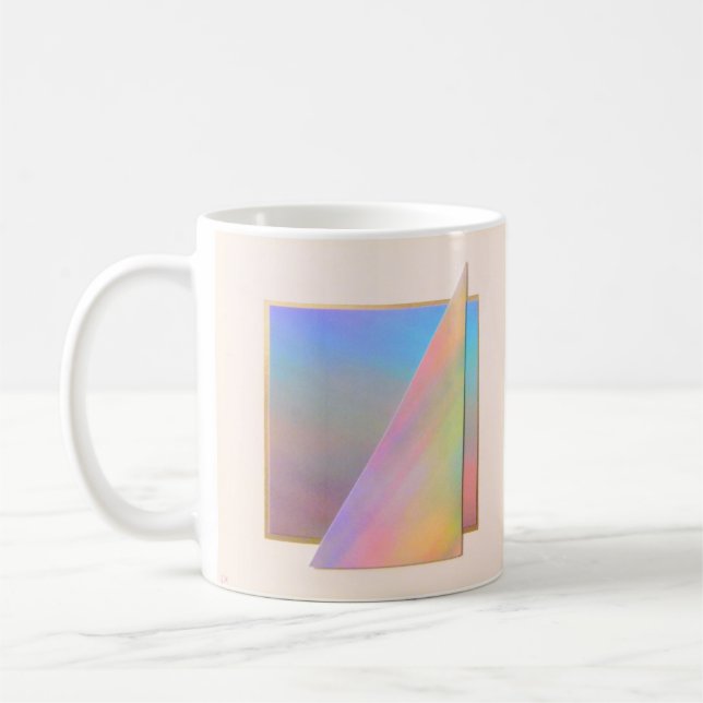 Taza De Café Mugre de vela arco iris (Izquierda)