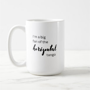 Taza De Café Mugre de ventilador horizontal de tango