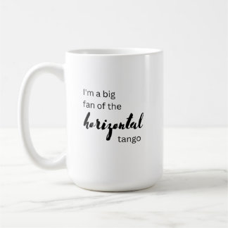 Taza De Café Mugre de ventilador horizontal de tango