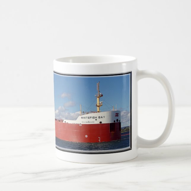 Taza De Café Mugre de Whitefish Bay (Derecha)