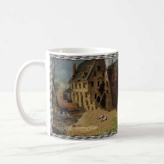 Taza De Café Mugre de zapatos de casa (Izquierda)