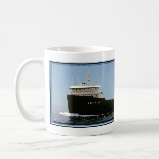 Taza De Café Mugre del ala roja (Izquierda)