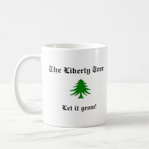 Taza De Café Mugre del árbol de la libertad