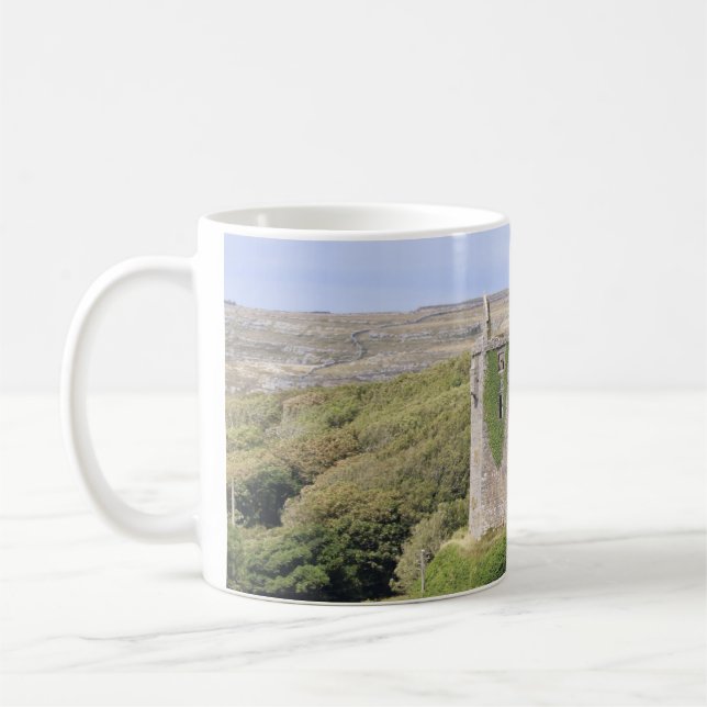 Taza De Café Mugre del castillo de Burren (Izquierda)