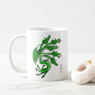 Taza De Café Mugre del Dragón Verde