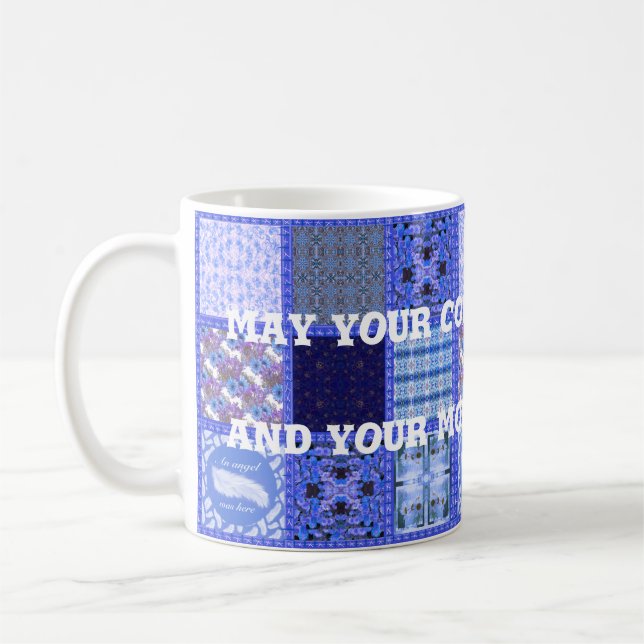 Taza De Café Mugre del lunes azul (Izquierda)