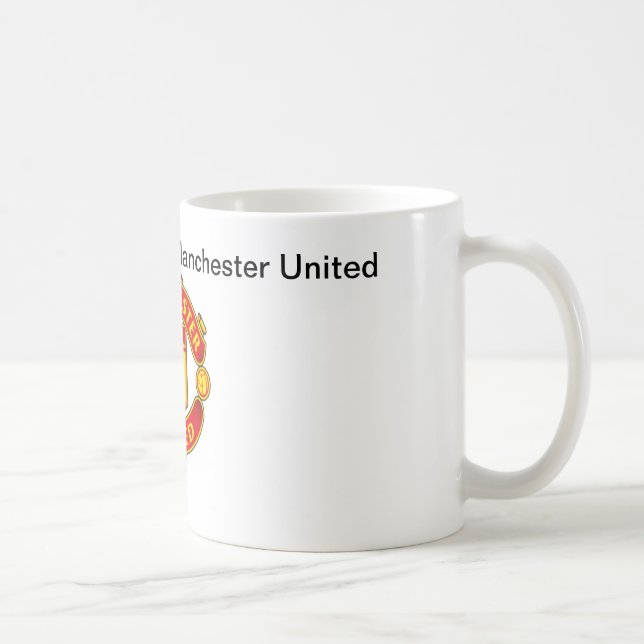 Taza De Café Mugre del Manchester United (Derecha)