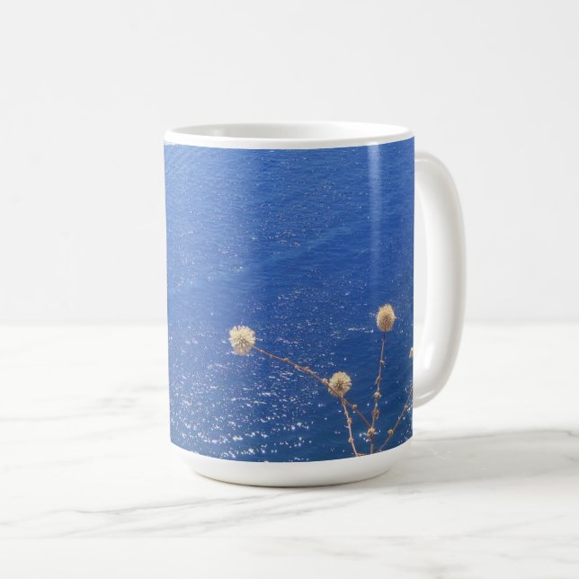 Taza De Café Mugre del Mar Azul griego (Anverso derecho)