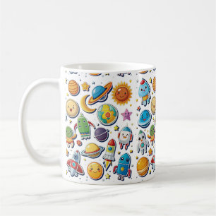 Taza De Café Mugre del mundo espacial