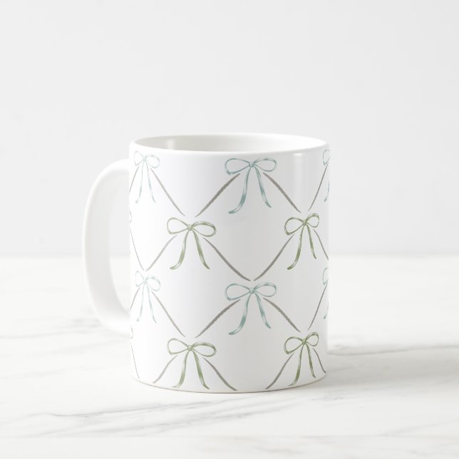 Taza De Café Mugre del patrón de Bow (Anverso izquierdo)