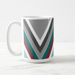 Taza De Café Mugre del patrón de recuperación del público