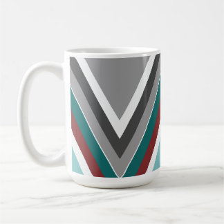 Taza De Café Mugre del patrón de recuperación del público