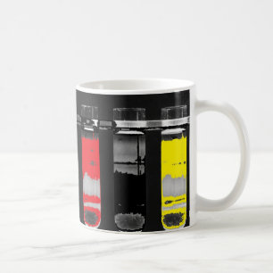 Taza De Café Mugre del tubo de ensayo